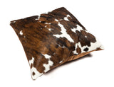 Tri Colour Cowhide Cushion