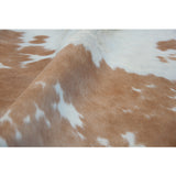 Beige & White Special Natural Cowhide Rug