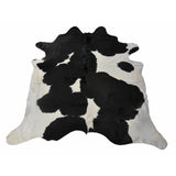 Black & White Natural Cowhide Rug