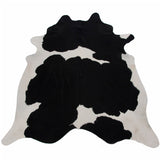 Black & White Natural Cowhide Rug