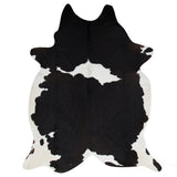 Black & White Natural Cowhide Rug