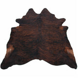Dark Exotic Cowhide Rug