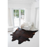 Dark Exotic Cowhide Rug