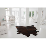 Dark Exotic Cowhide Rug