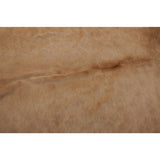 Darker Beige Natural Cowhide Rug