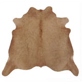 Darker Beige Natural Cowhide Rug