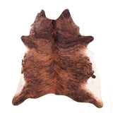 Exotic White Belly Cowhide Rug