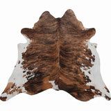 Exotic White Belly Cowhide Rug