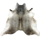 Dark Grey Natural Cowhide Rug
