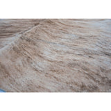Light Exotic Natural Cowhide Rug