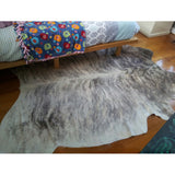 Light Exotic Natural Cowhide Rug