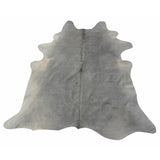 Light Grey Natural Cowhide Rug