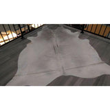 Light Grey Natural Cowhide Rug