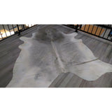 Light Grey Natural Cowhide Rug