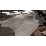 Light Grey Natural Cowhide Rug