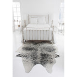 Light Salt & Pepper Natural Cowhide Rug