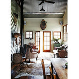 Medium Exotic Natural Cowhide Rug