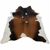Reddish Brown Natural Cowhide Rug