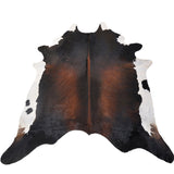 Reddish Brown Natural Cowhide Rug