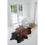 Reddish Brown Natural Cowhide Rug