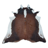 Reddish Brown Natural Cowhide Rug