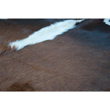 Reddish Brown Natural Cowhide Rug