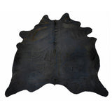 Black Natural Cowhide Rug