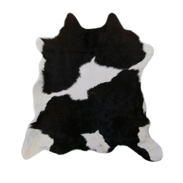 Black & White Calfskin Rug