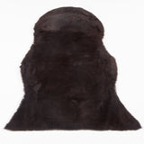 Brown/Black Natural Australian Sheepskin Rug