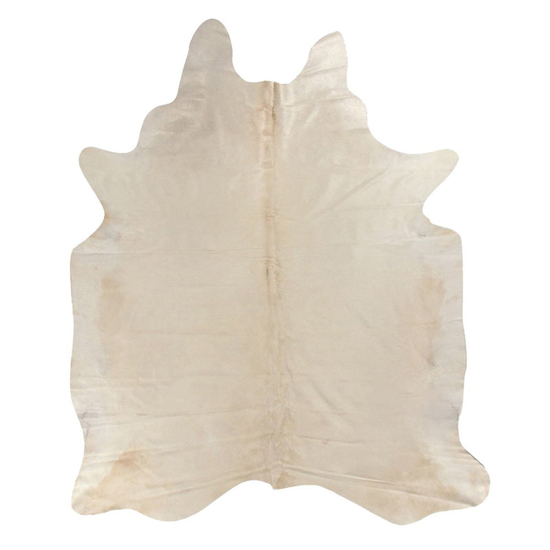 Cream Off-White Natural Cowhide Rug