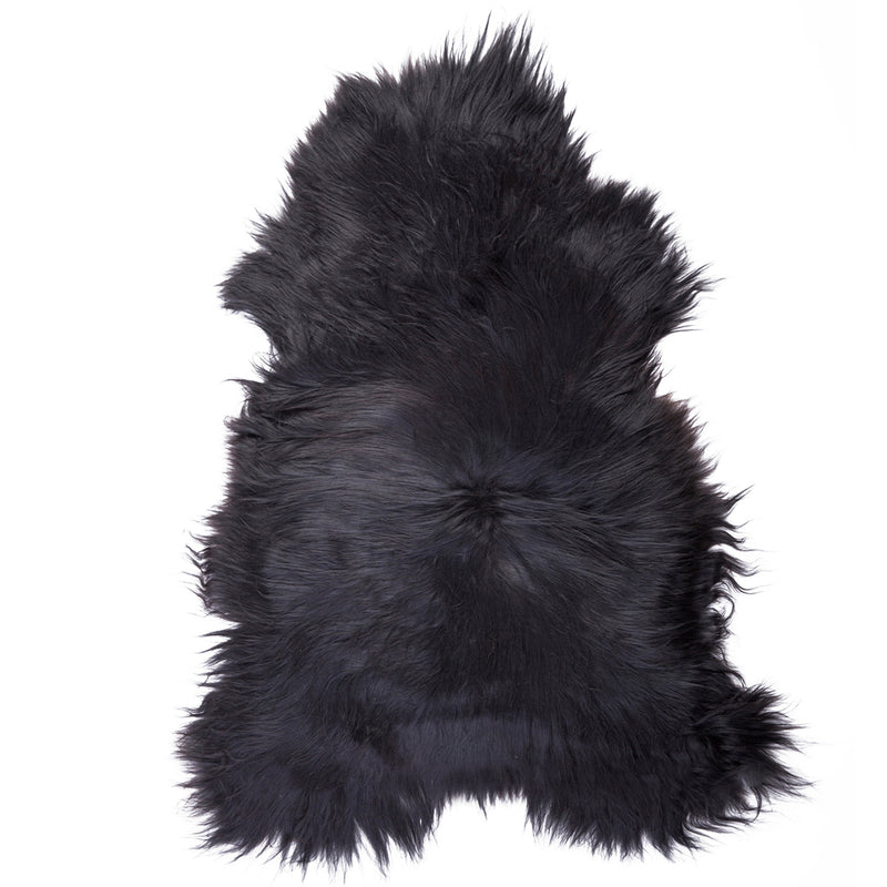 Icelandic Sheepskin Rug - Black