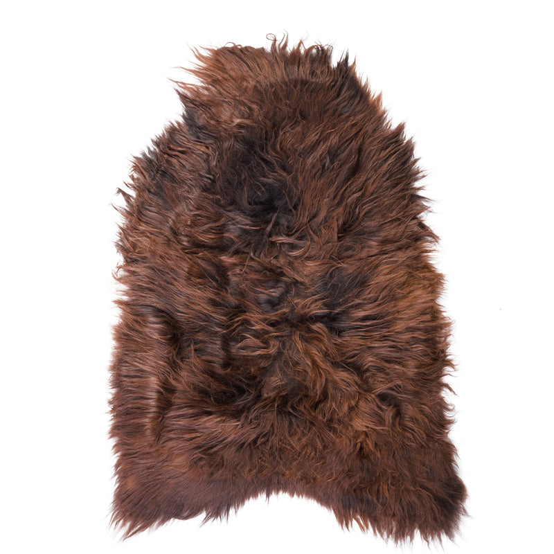 Icelandic Sheepskin Rug - Brandy