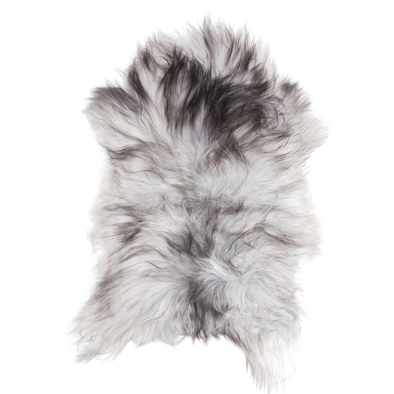 Icelandic Sheepskin Rug - Natural Fog Grey