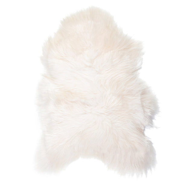 Icelandic Sheepskin Rug - Natural White