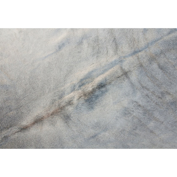 Light Grey Natural Cowhide Rug