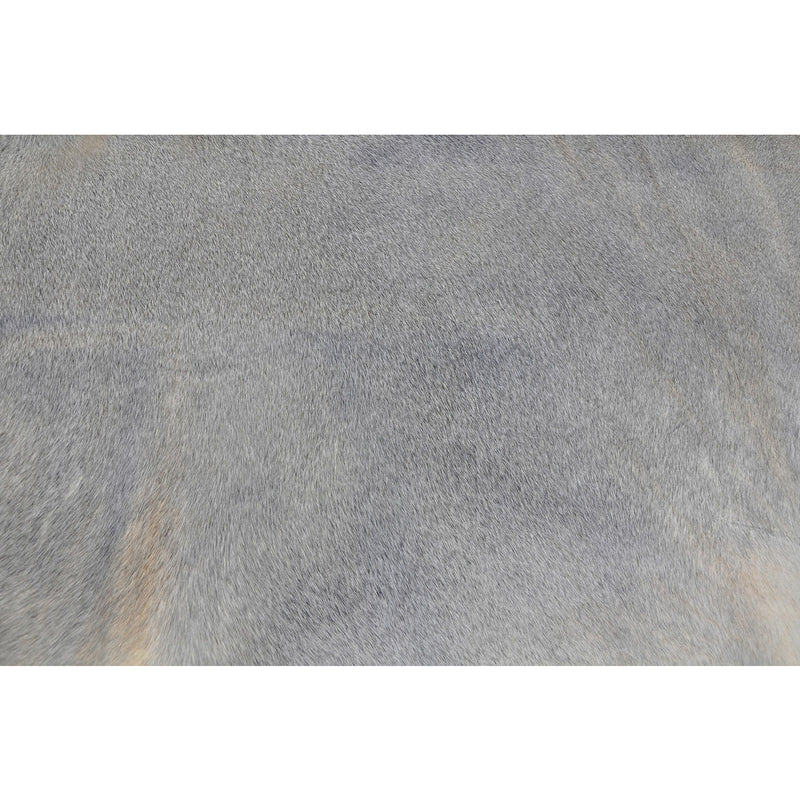 Light Grey Natural Cowhide Rug