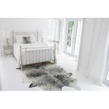 Light Salt & Pepper Natural Cowhide Rug