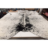 Light Salt & Pepper Natural Cowhide Rug