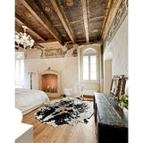 Light Salt & Pepper Natural Cowhide Rug