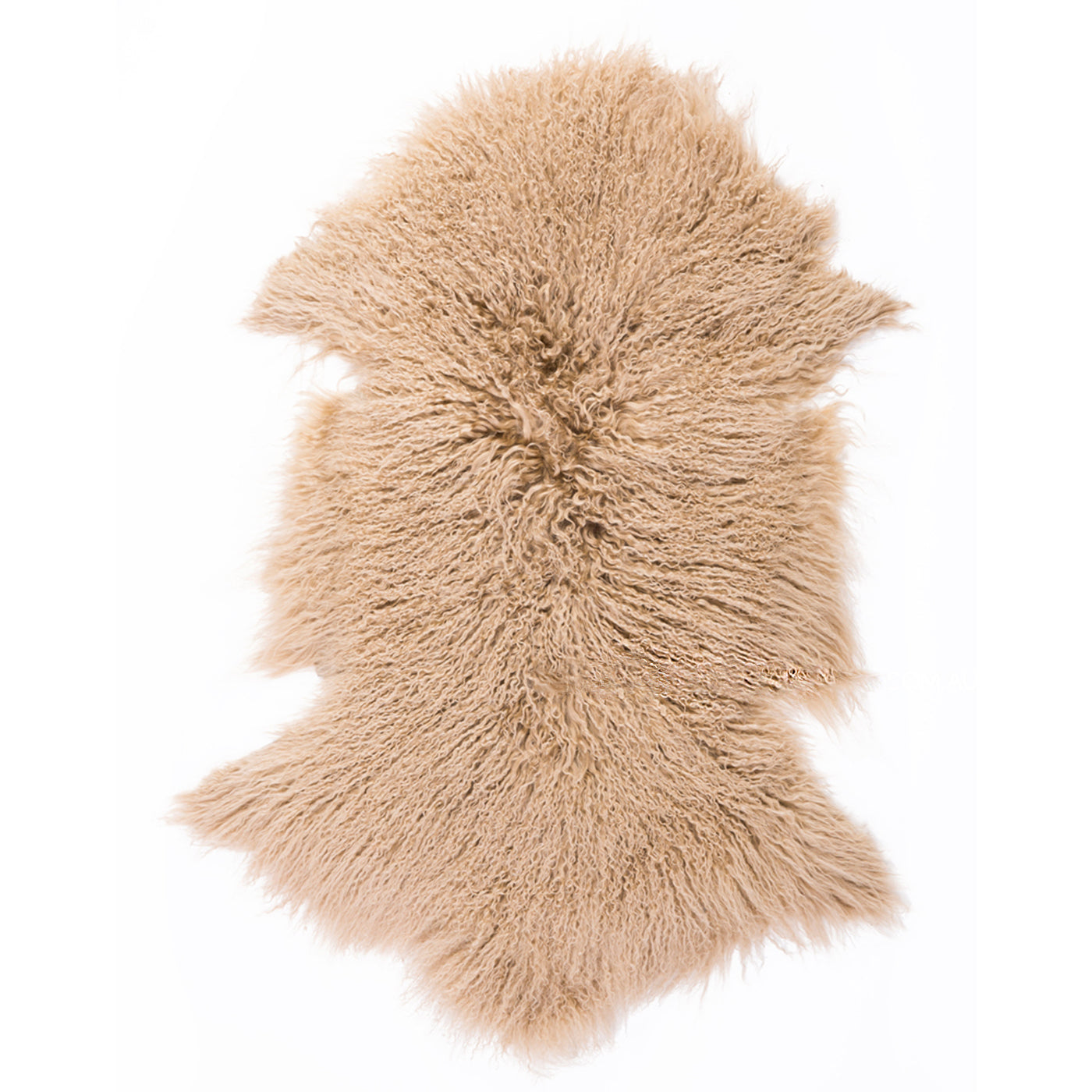 Toffee Beige Mongolian Lambswool Rug | Fast Shipping Australia Wide ...