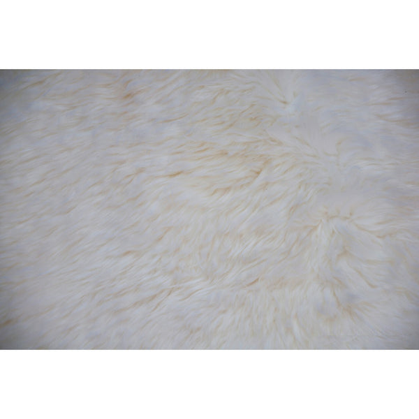 White Australian Sheepskin Rug